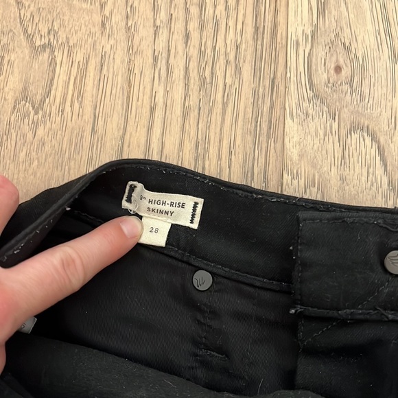 Madewell black jeans size 28 - Picture 5 of 7